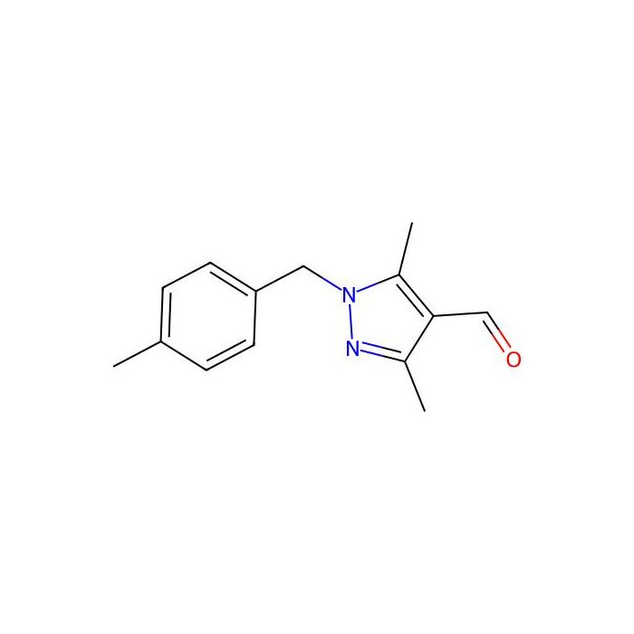 3,5-dimethyl-1-[(4-methylphenyl)methyl]-1H-pyrazole-4-carbaldehyde - ≥95% CAS No(956714-20-8) by Aladdin Scientific
