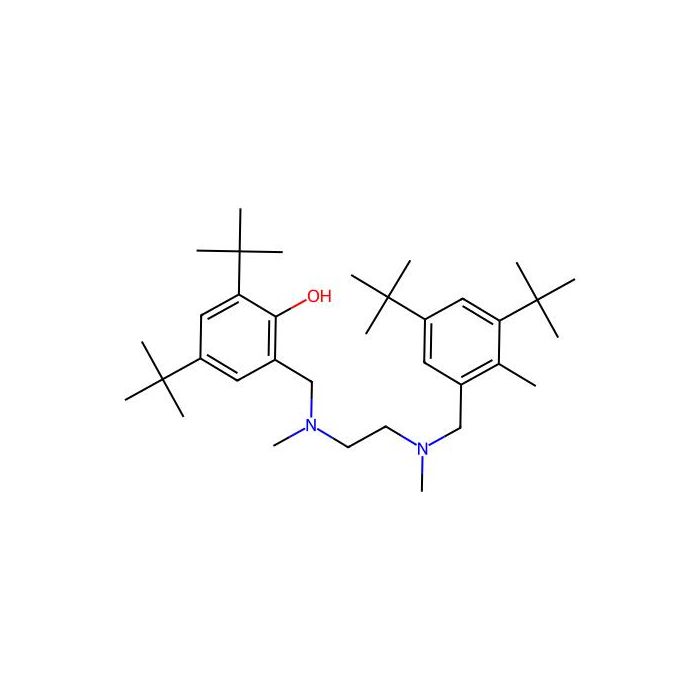2,4-Di-tert-Butyl-6-(((2-((3,5-di-tert-butyl-2-methylbenzyl)(methyl)amino)ethyl)(methyl)amino)methyl)phenol -  CAS No(886362-16-9) by Aladdin Scientific