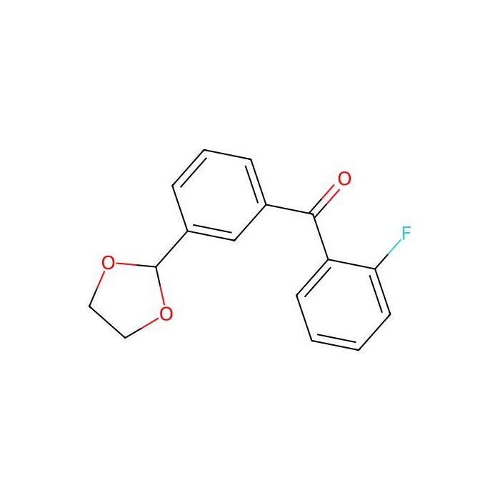 3'-(1,3-Dioxolan-2-YL)-2-fluorobenzophenone - ≥95% CAS No(898759-28-9) by Aladdin Scientific