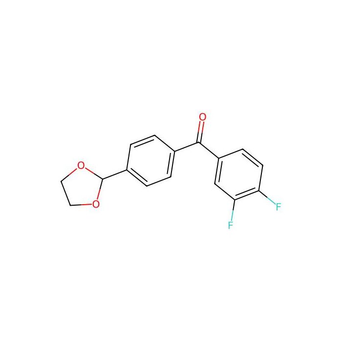 3,4-Difluoro-4'-(1,3-dioxolan-2-YL)benzophenone -  CAS No(898760-78-6) by Aladdin Scientific