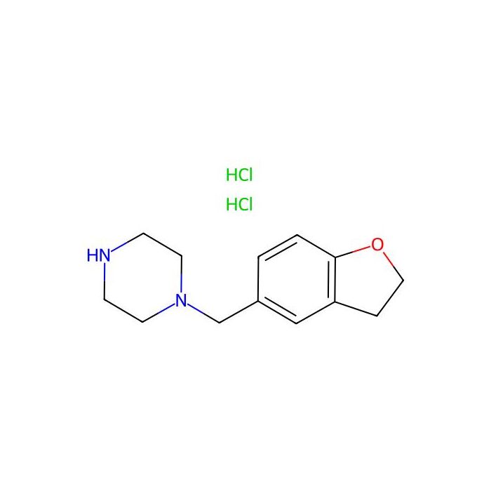 1-(2,3-Dihydro-1-benzofuran-5-ylmethyl)piperazine dihydrochloride - ≥98% CAS No(1052545-84-2) by Aladdin Scientific