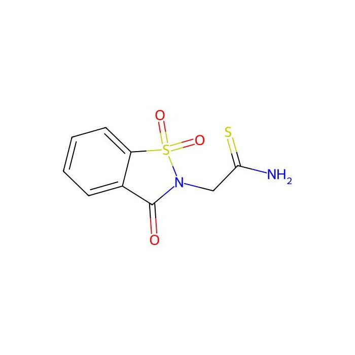 2-(1,1-dioxido-3-oxo-1,2-benzisothiazol-2(3H)-yl)ethanethioamide - ≥95% CAS No(731002-08-7) by Aladdin Scientific