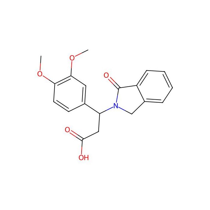 3-(3,4-dimethoxyphenyl)-3-(1-oxo-1,3-dihydro-2H-isoindol-2-yl)propanoic acid -  CAS No(167886-75-1) by Aladdin Scientific