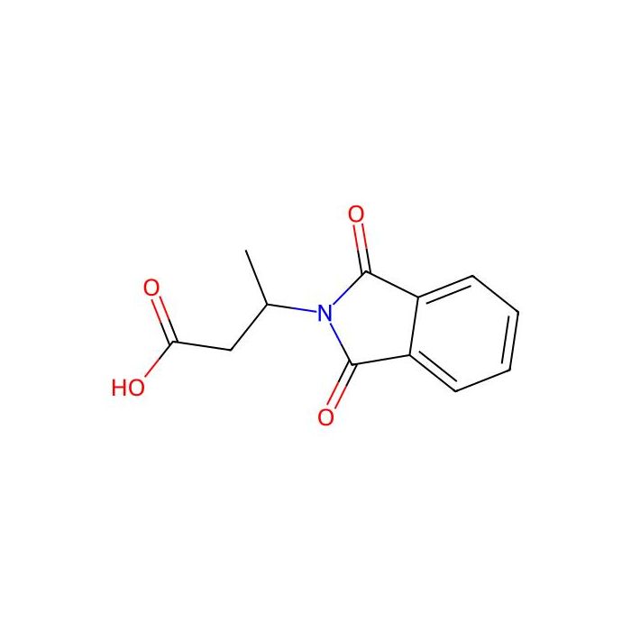 3-(1,3-Dioxo-1,3-dihydro-2H-isoindol-2-yl)butanoic acid - ≥95% CAS No(4443-37-2) by Aladdin Scientific