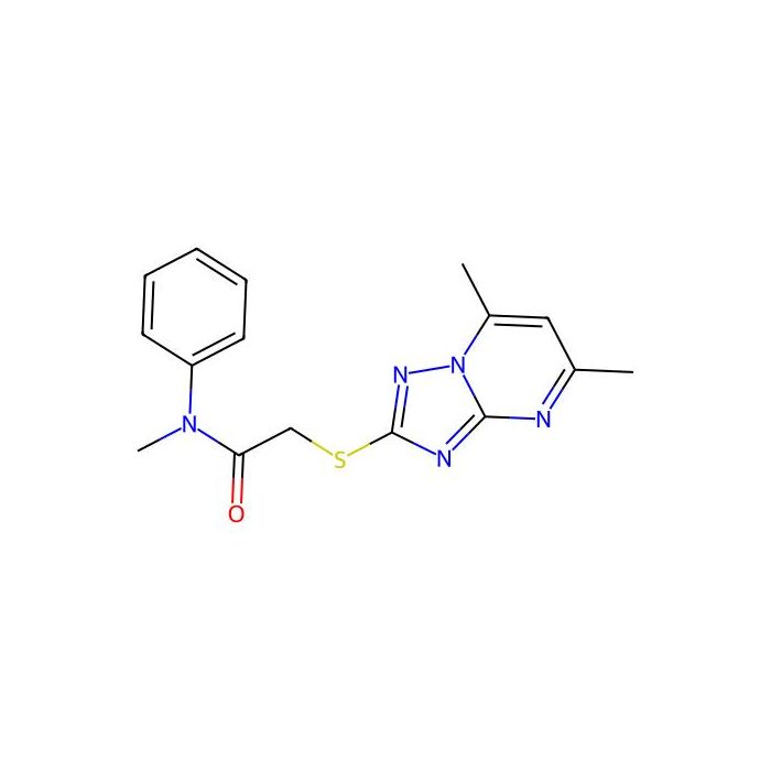 2-[(5,7-dimethyl[1,2,4]triazolo[1,5-a]pyrimidin-2-yl)sulfanyl]-N-methyl-N-phenylacetamide - ≥90% CAS No(353508-37-9) by Aladdin Scientific