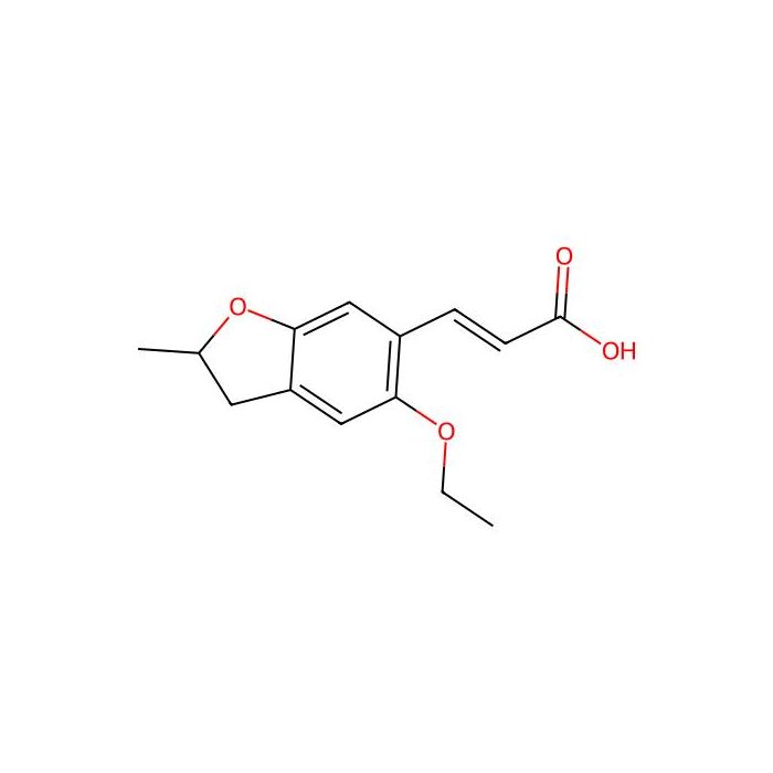 (2E)-3-(5-ethoxy-2-methyl-2,3-dihydro-1-benzofuran-6-yl)acrylic acid - ≥95% CAS No(855715-42-3) by Aladdin Scientific