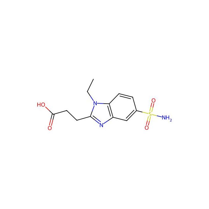 3-(1-ethyl-5-sulfamoyl-1H-1,3-benzodiazol-2-yl)propanoic acid - ≥95% CAS No(847782-00-7) by Aladdin Scientific