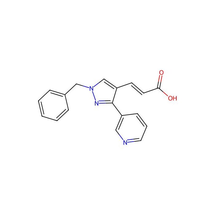 (2E)-3-(1-benzyl-3-pyridin-3-yl-1H-pyrazol-4-yl)acrylic acid - ≥98% CAS No(956244-24-9) by Aladdin Scientific