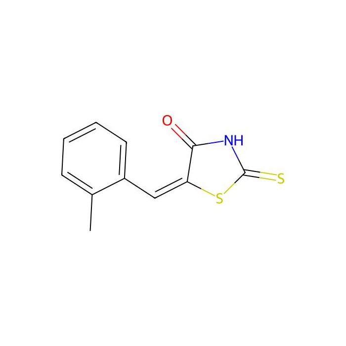 (5E)-2-mercapto-5-(2-methylbenzylidene)-1,3-thiazol-4(5H)-one - ≥95% CAS No(50459-52-4) by Aladdin Scientific