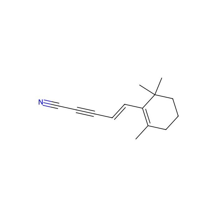 (4E)-5-(2,6,6-Trimethylcyclohex-1-en-1-yl)pent-4-en-2-ynenitrile - ≥95% CAS No(173214-57-8) by Aladdin Scientific