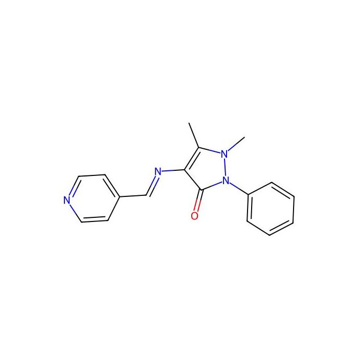 (E)-1,5-dimethyl-2-phenyl-4-((pyridin-4-ylmethylene)amino)-1H-pyrazol-3(2H)-one -  CAS No(943129-09-7) by Aladdin Scientific