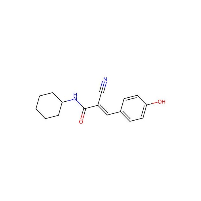 (2E)-2-Cyano-N-cyclohexyl-3-(4-hydroxyphenyl)acrylamide - ≥95% CAS No(351894-04-7) by Aladdin Scientific