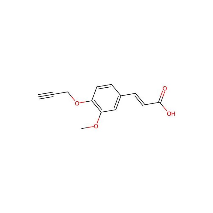 (2E)-3-[3-methoxy-4-(prop-2-yn-1-yloxy)phenyl]prop-2-enoic acid -  CAS No(385383-50-6) by Aladdin Scientific