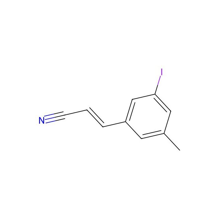 (2E)-3-(3-Iodo-5-methylphenyl)prop-2-enenitrile - ≥95% CAS No(1018450-07-1) by Aladdin Scientific