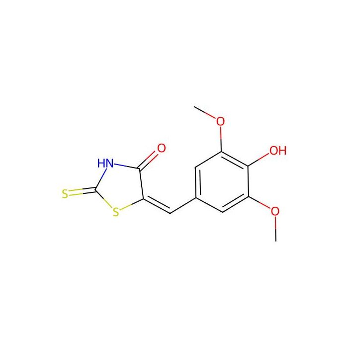 (5E)-5-(4-hydroxy-3,5-dimethoxybenzylidene)-2-mercapto-1,3-thiazol-4(5H)-one - ≥95% CAS No(99988-74-6) by Aladdin Scientific