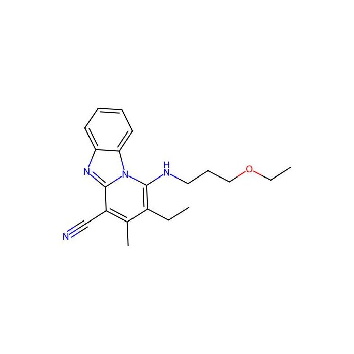 1-(3-Ethoxypropylamino)-2-ethyl-3-methylpyrido[1,2-a]benzimidazole-4-carbonitrile -  CAS No(329708-71-6) by Aladdin Scientific