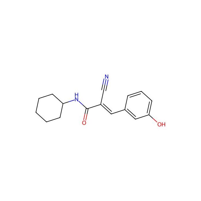 (2E)-2-Cyano-N-cyclohexyl-3-(3-hydroxyphenyl)acrylamide - ≥95% CAS No(351893-99-7) by Aladdin Scientific