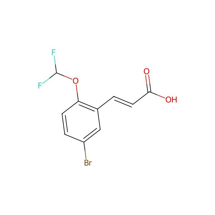 (2E)-3-[5-Bromo-2-(difluoromethoxy)phenyl]acrylic acid - ≥95% CAS No(507233-13-8) by Aladdin Scientific
