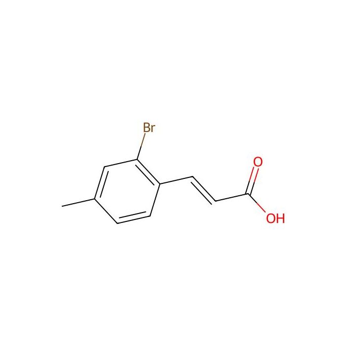 (2E)-3-(2-bromo-4-methylphenyl)acrylic acid - ≥98% CAS No(66192-29-8) by Aladdin Scientific