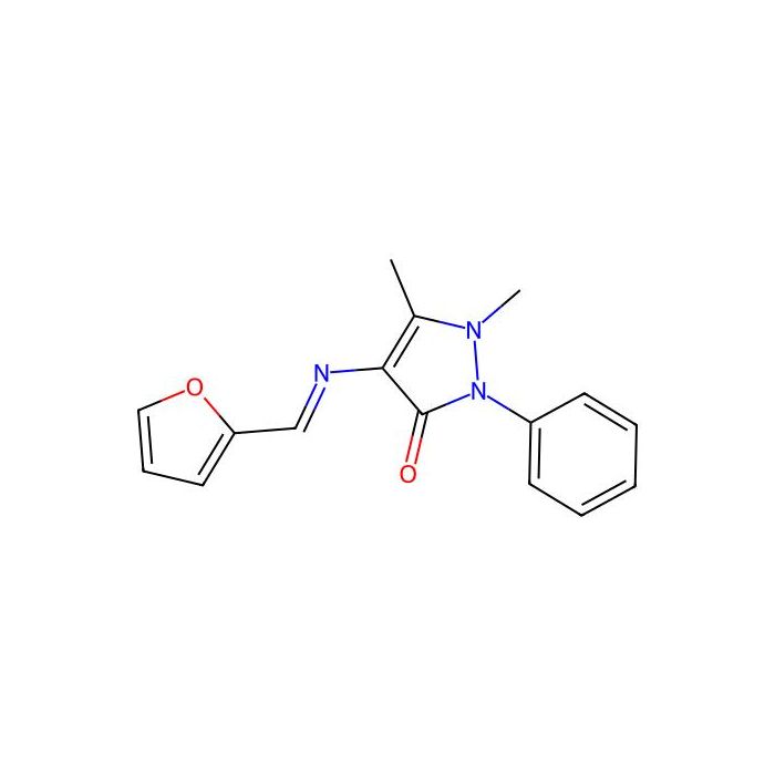 (E)-4-((furan-2-ylmethylene)amino)-1,5-dimethyl-2-phenyl-1H-pyrazol-3(2H)-one - ≥98% CAS No(1164482-67-0) by Aladdin Scientific