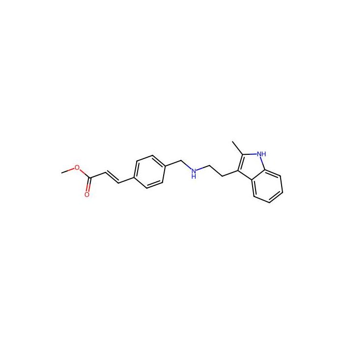 (E)-Methyl 3-(4-(((2-(2-methyl-1H-indol-3-yl)ethyl)amino)methyl)phenyl)acrylate - ≥98% CAS No(441741-65-7) by Aladdin Scientific