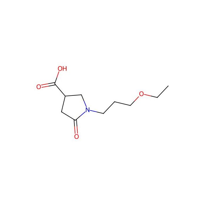 1-(3-Ethoxypropyl)-5-oxopyrrolidine-3-carboxylic acid - ≥97% CAS No(845546-17-0) by Aladdin Scientific