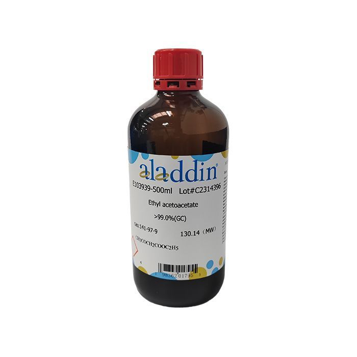 Ethyl acetoacetate - ≥99%(GC) CAS No(141-97-9) by Aladdin Scientific