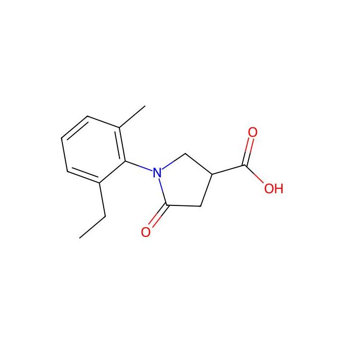1-(2-Ethyl-6-methylphenyl)-5-oxopyrrolidine-3-carboxylic acid - ≥95% CAS No(63674-54-4) by Aladdin Scientific