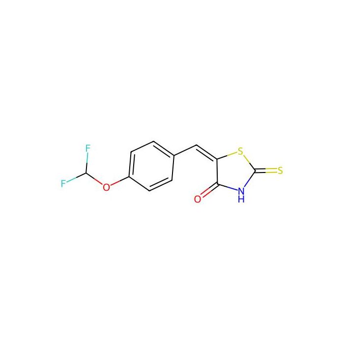 (5E)-5-[4-(difluoromethoxy)benzylidene]-2-mercapto-1,3-thiazol-4(5H)-one - ≥95% CAS No(337933-33-2) by Aladdin Scientific
