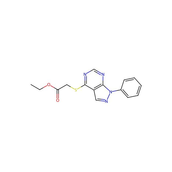ethyl 2-((1-phenyl-1H-pyrazolo[3,4-d]pyrimidin-4-yl)thio)acetate -  CAS No(335223-43-3) by Aladdin Scientific
