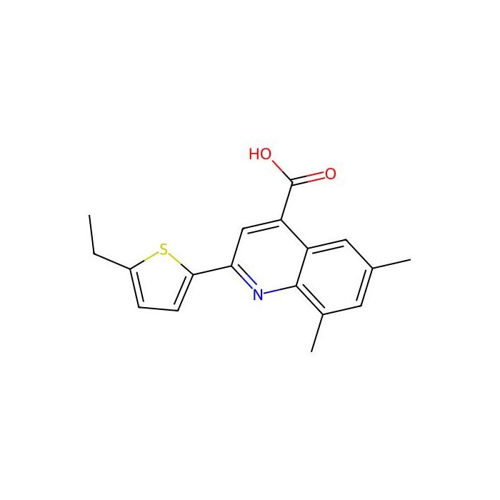 2-(5-Ethylthien-2-yl)-6,8-dimethylquinoline-4-carboxylic acid - ≥97% CAS No(438230-08-1) by Aladdin Scientific