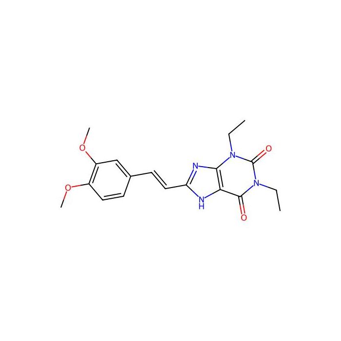 (E)-8-(3,4-Dimethoxystyryl)-1,3-diethyl-1H-purine-2,6(3H,7H)-dione - ≥95% CAS No(155270-98-7) by Aladdin Scientific