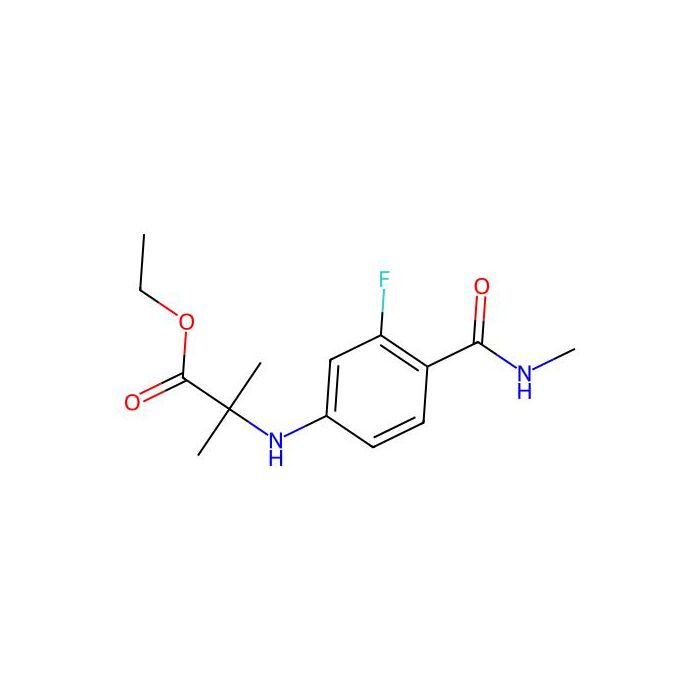 Ethyl 2-(3-fluoro-4-(methylcarbamoyl)phenylamino)-2-methylpropanoate -  CAS No(1258638-92-4) by Aladdin Scientific