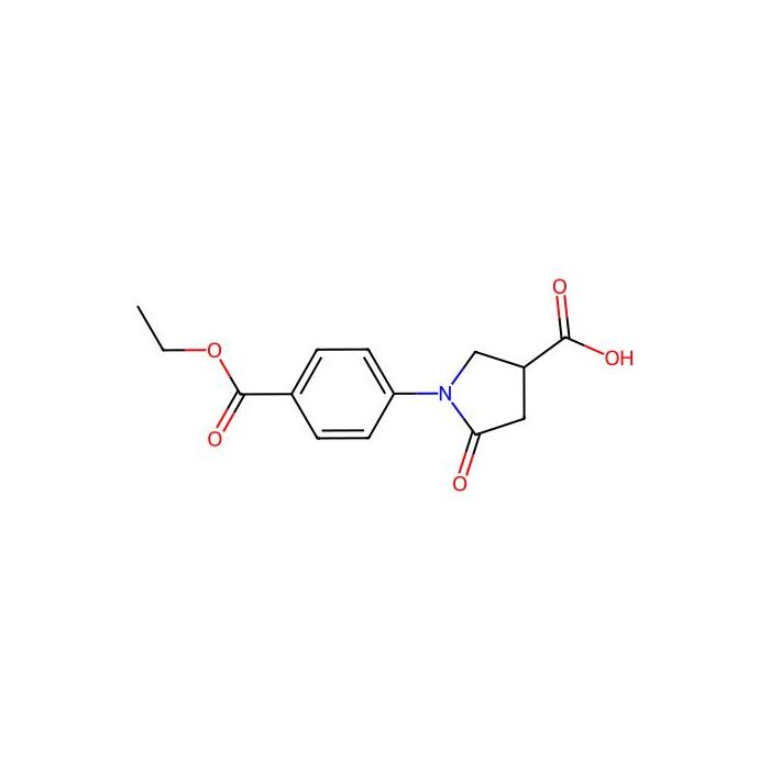 1-[4-(Ethoxycarbonyl)phenyl]-5-oxopyrrolidine-3-carboxylic acid - ≥97% CAS No(133749-60-7) by Aladdin Scientific