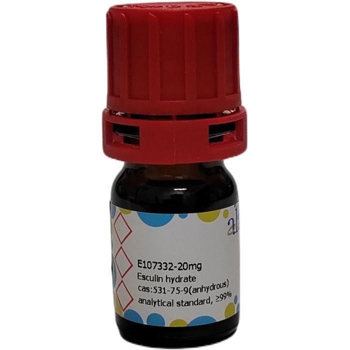 Esculin hydrate - analytical standard, ≥99% CAS No(531-75-9(anhydrous)) by Aladdin Scientific
