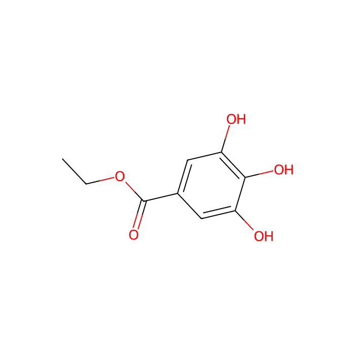 Ethyl gallate - ≥99%(LC)(T), For determination of the total content of polyphenols CAS No(831-61-8) by Aladdin Scientific