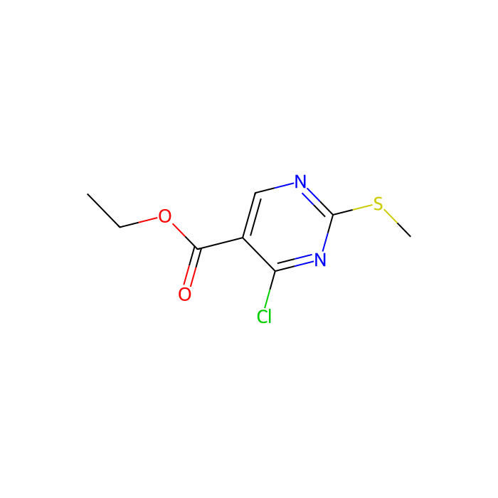 Ethyl 4-Chloro-2-(methylthio)pyrimidine-5-carboxylate - ≥98% CAS No(5909-24-0) by Aladdin Scientific