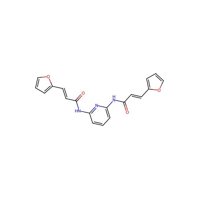 (E)-3-(furan-2-yl)-N-[6-[[(E)-3-(furan-2-yl)prop-2-enoyl]amino]pyridin-2-yl]prop-2-enamide - ≥99% CAS No(1164471-33-3) by Aladdin Scientific