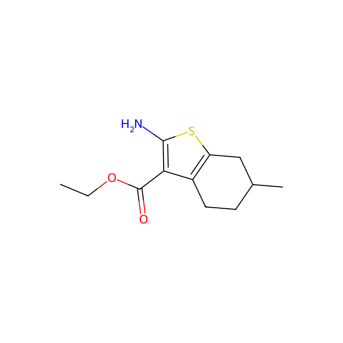 Ethyl 2-amino-6-methyl-4,5,6,7-tetrahydrobenzo[b]thiophene-3-carboxylate - ≥96% CAS No(76981-71-0) by Aladdin Scientific