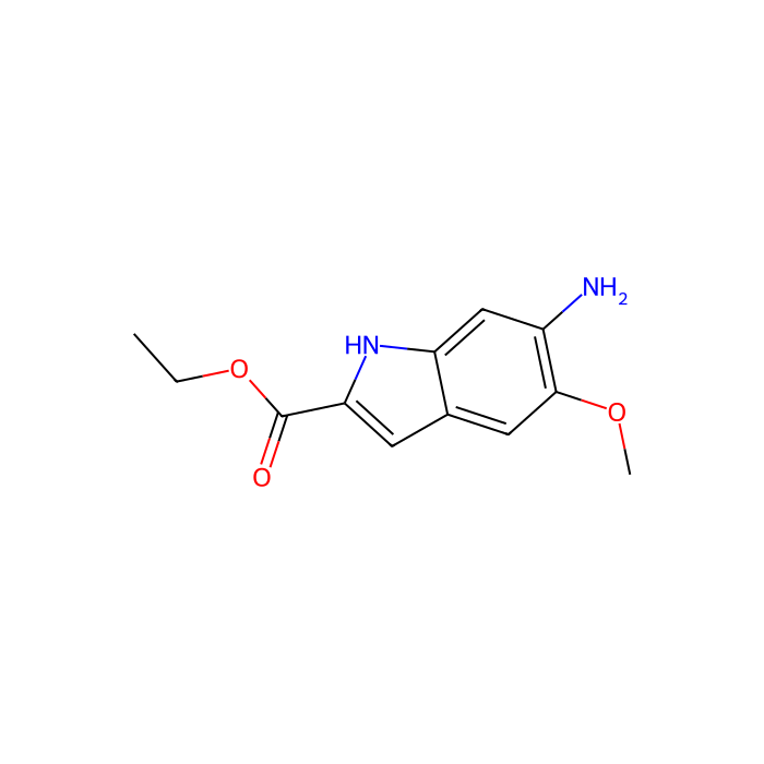 ethyl 6-amino-5-methoxy-1H-indole-2-carboxylate - ≥95% CAS No(107575-60-0) by Aladdin Scientific