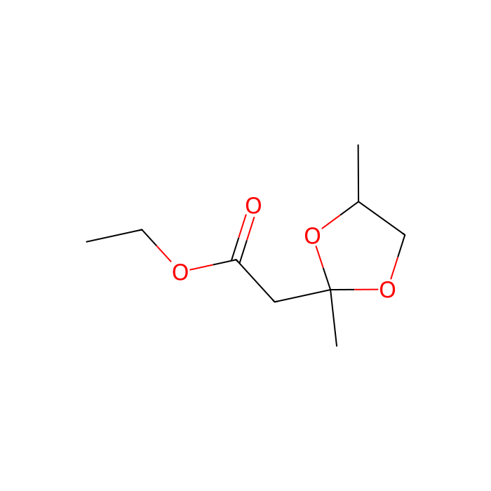 Ethyl acetoacetate propylene glycol ketal - ≥97%, stabilized with BHT,mixture of isomers CAS No(6290-17-1) by Aladdin Scientific