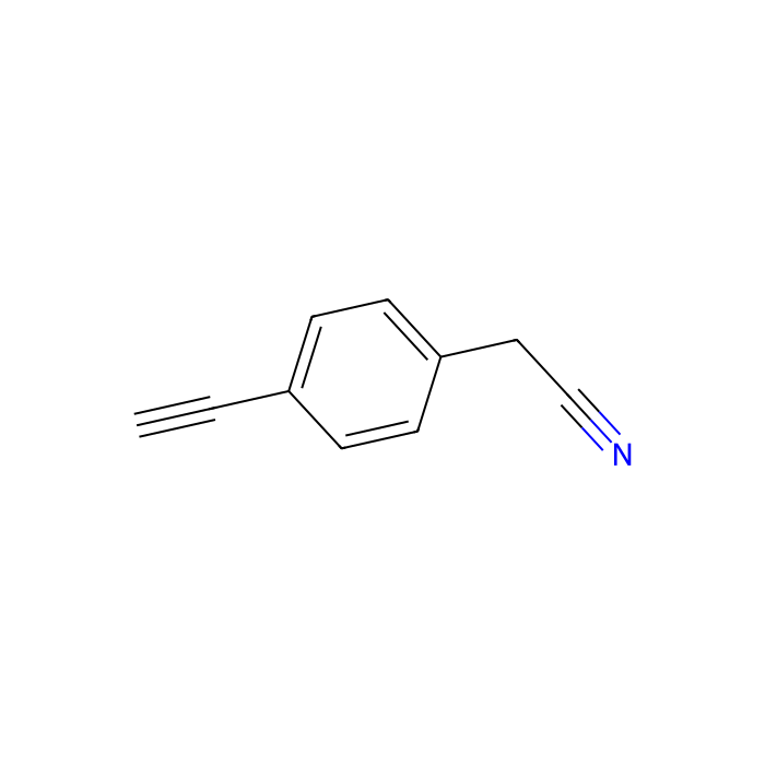 4-Ethynylphenylacetonitrile - ≥95% CAS No(351002-90-9) by Aladdin Scientific