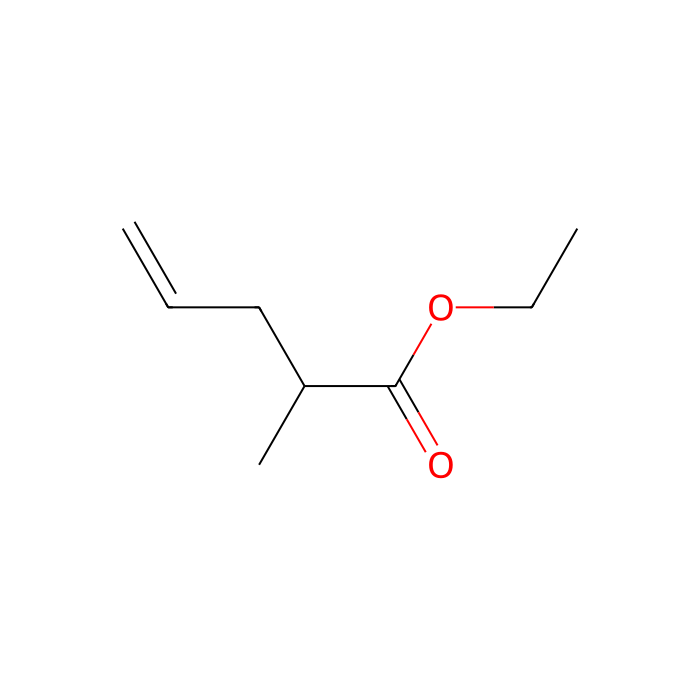 2-Methyl-4-pentenoic Acid Ethyl Ester - ≥98%,stabilized with ~0.2% DL-α-Tocopherol CAS No(53399-81-8) by Aladdin Scientific