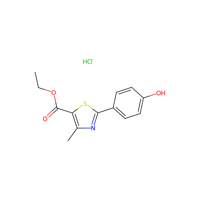 Ethyl 2-(4-Hydroxyphenyl)-4-methylthiazole-5-carboxylate Hydrochloride - ≥98% CAS No(399017-10-8) by Aladdin Scientific