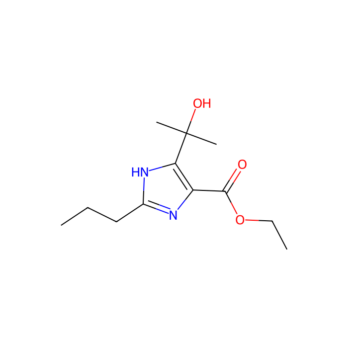 Ethyl 4-(2-Hydroxy-2-propyl)-2-propyl-1H-imidazole-5-carboxylate - ≥96% CAS No(144689-93-0) by Aladdin Scientific
