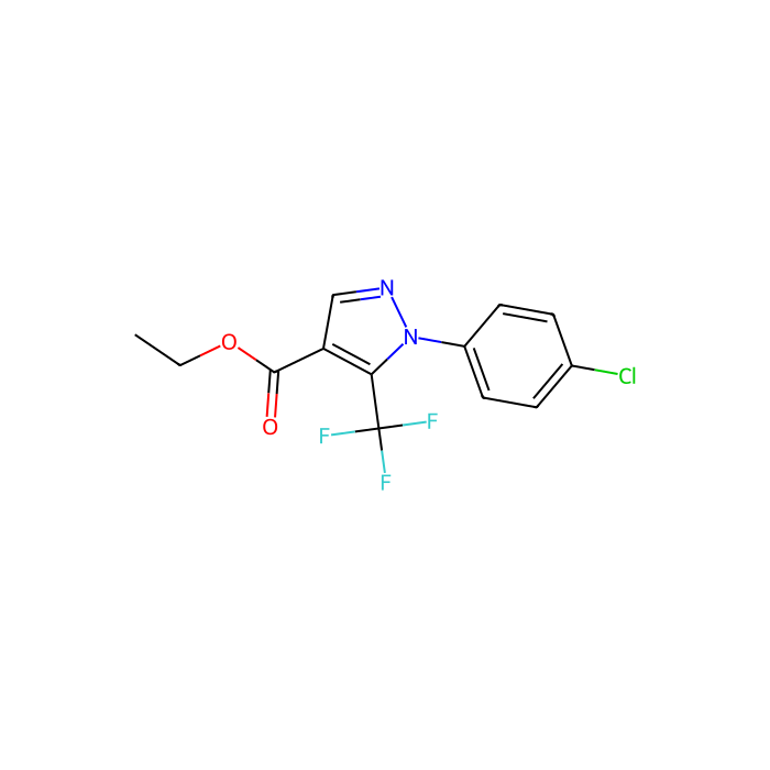 ETHYL 1-(4-CHLOROPHENYL)-5-(TRIFLUOROMETHYL)-1H-PYRAZOLE-4-CARBOXYLATE -  CAS No(112055-36-4) by Aladdin Scientific
