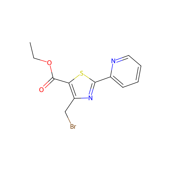 Ethyl-4-(bromomethyl)-2-(2-pyridyl)thiazole-5-carboxylate - ≥97% CAS No(1138444-37-7) by Aladdin Scientific