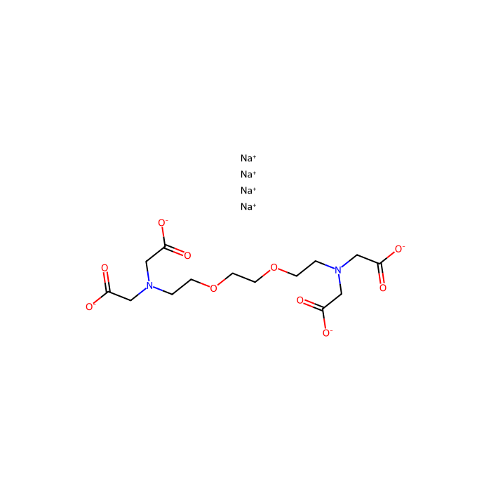Ethylene glycol-bis(β-aminoethyl ether)-N,N,N′,N′-tetraacetic acid tetrasodium salt - ≥97% CAS No(13368-13-3) by Aladdin Scientific