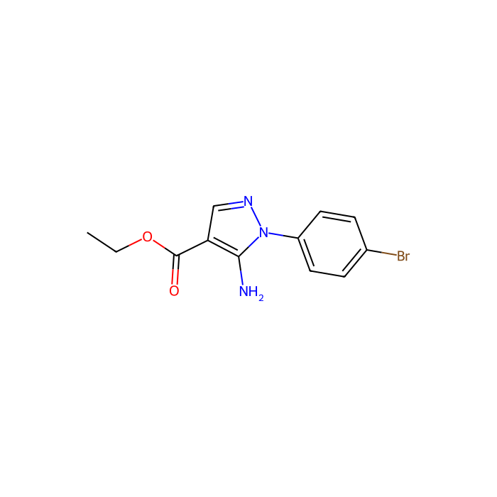 ETHYL 5-AMINO-1-(4-BROMOPHENYL)-1H-PYRAZOLE-4-CARBOXYLATE -  CAS No(138907-71-8) by Aladdin Scientific