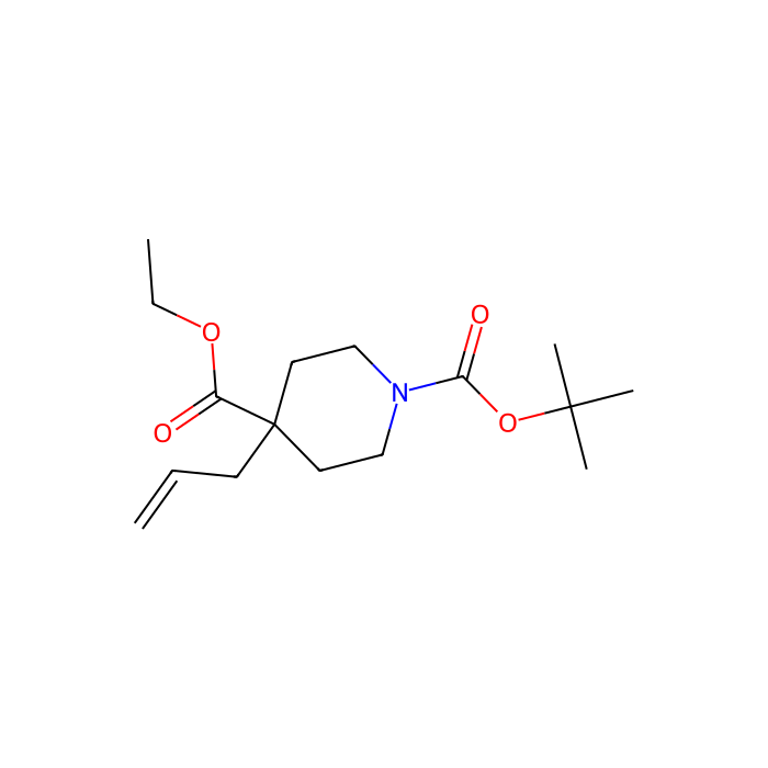 Ethyl N-Boc-4-allylpiperidine-4-carboxylate - ≥90% CAS No(146603-99-8) by Aladdin Scientific
